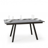 Tavolo da pranzo allungabile grigio 90x160-220cm Mirhi Long Concrete Offerta