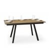 Tavolo da pranzo allungabile 90x160-220cm legno cucina Mirhi Long Oak Offerta