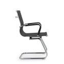 Sedia ufficio ergonomica operativa design moderno gambe a slitta Kog V Sconti