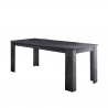 Tavolo da pranzo allungabile 90x160-210 design moderno Jesi Ardesia Offerta