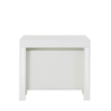 Tavolo consolle allungabile bianco lucido 90x51-300cm Pratika White Offerta