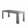 Tavolo da pranzo allungabile 90x160-210 design moderno grigio Jesi Bronx Offerta
