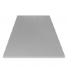 Piatto doccia in resina filo pavimento rettangolare 140x90 design moderno Stone 