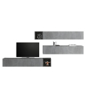 Parete attrezzata porta TV soggiorno design moderno modulare Infinity 99 Offerta