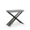 Consolle design allungabile 90x40-300cm tavolo moderno Diago Concrete Offerta