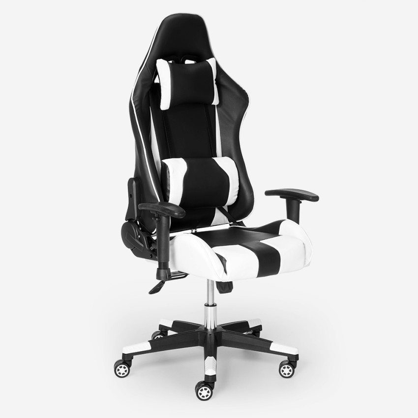 Adelaide sedia gaming ufficio ergonomica cuscini braccioli regolabile