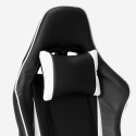Sedia gaming ufficio ergonomica cuscini braccioli regolabile Adelaide Stock
