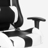 Sedia gaming ufficio ergonomica cuscini braccioli regolabile Adelaide Scelta