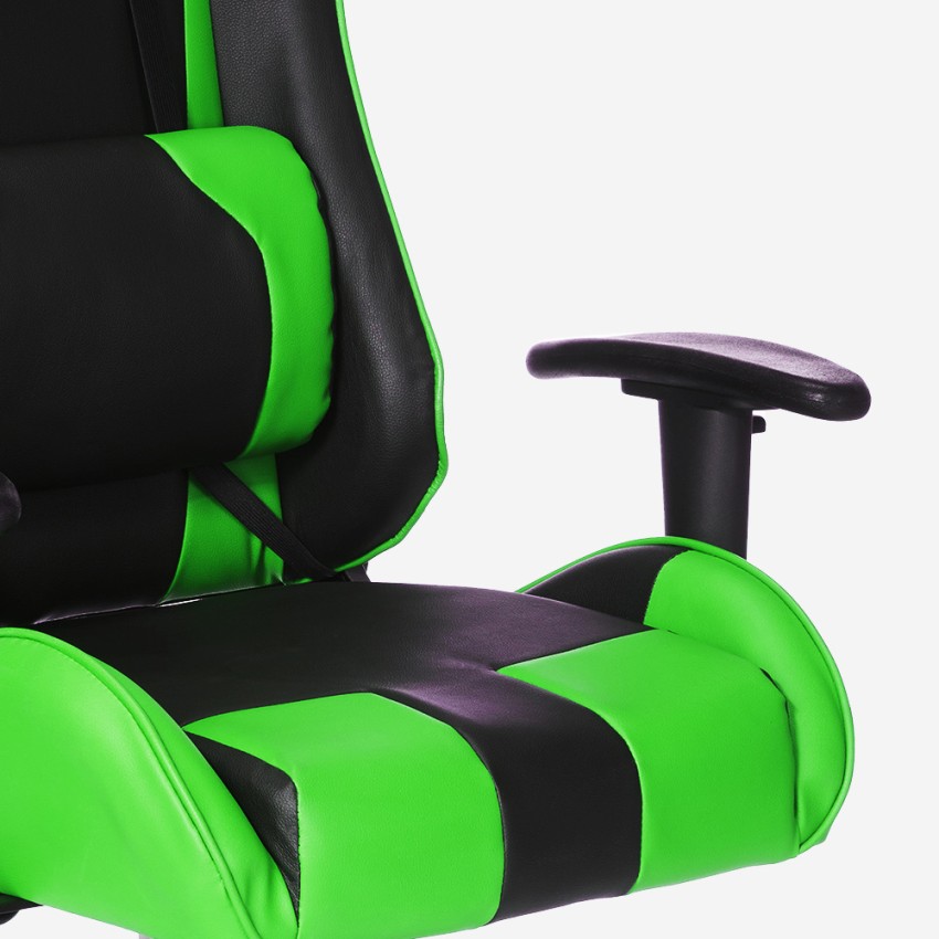 Sedia da Gaming Ergonomica e Regolabile - Happy Nerd