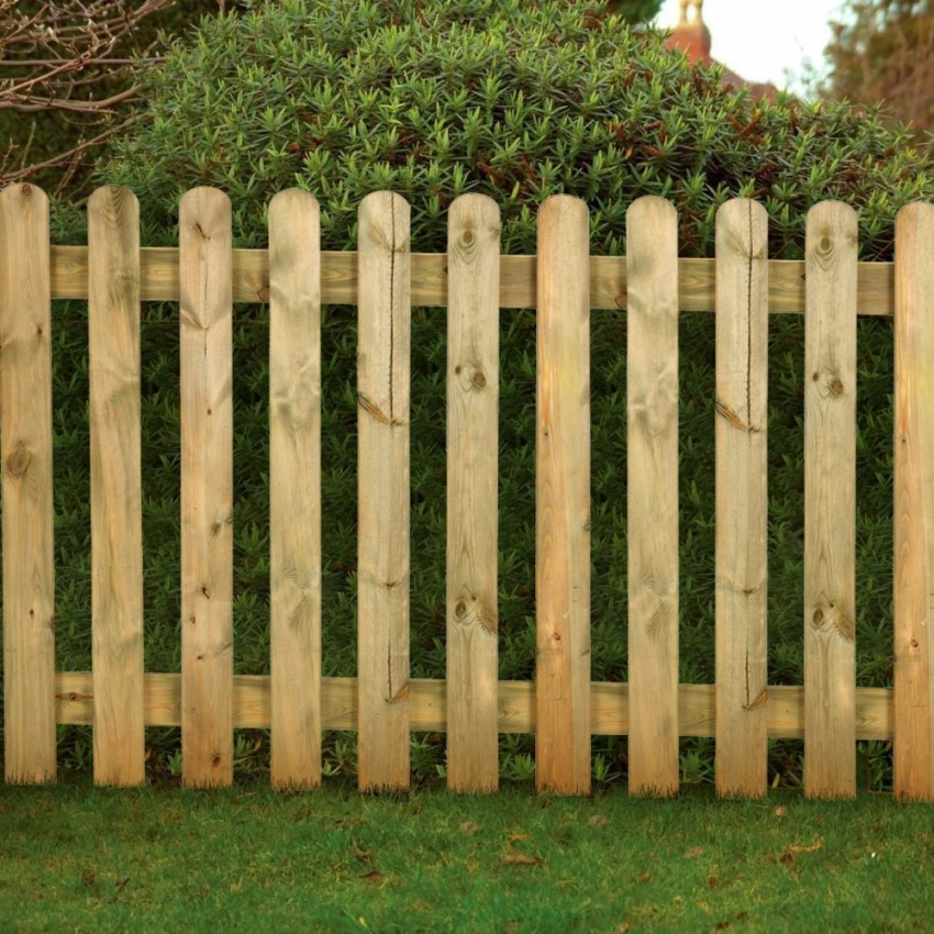 Mini recinzione giardino in legno 180x100cm staccionata orto animali