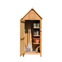 Utile 3 Mobile da giardino contenitore in legno armadio esterno