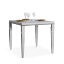 Tavolo allungabile 90x90-180cm cucina bianco classico Impero Libra Offerta