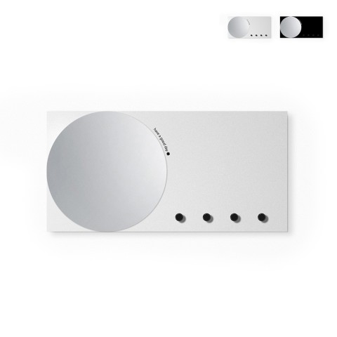 Specchio portachiavi da parete organizer lavagna magnetica Mirror&More