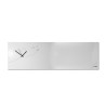 Orologio lavagna magnetica parete ufficio design moderno Paper Plane Saldi