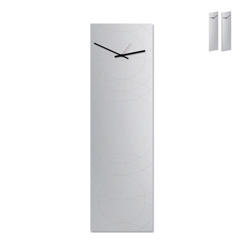Orologio specchio da parete design moderno verticale Narciso Promozione