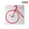 Orologio da parete quadrato 80x80cm design bicicletta Bike On Big Offerta