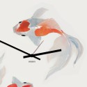 Orologio da parete stile giapponese design moderno pesci Koi Saldi