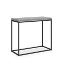 Consolle allungabile grigio tavolo 90x45-90cm Nordica Libra Concrete Offerta
