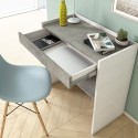 Scrivania smartworking 80x40 casa ufficio cassetto moderno Home Desk