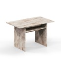 Consolle allungabile 120x35-70cm tavolo scrivania legno vintage Oplà Sconti