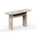 Consolle allungabile 120x35-70cm tavolo scrivania legno vintage Oplà Saldi
