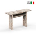 Consolle allungabile 120x35-70cm tavolo scrivania legno vintage Oplà Offerta