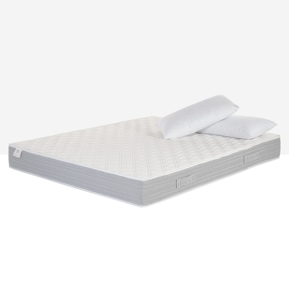 Materasso ortopedico matrimoniale 160x190 2 cuscini Memory Top Soft L