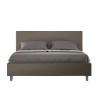 Letto matrimoniale contenitore 160x190 similpelle moderno Adele M Acquisto