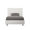 Letto francese contenitore 140x200 piazza e mezza similpelle Goya F Saldi