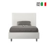 Letto francese contenitore 140x200 piazza e mezza similpelle Goya F Offerta