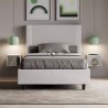 Letto francese contenitore 140x200 piazza e mezza similpelle Goya F Vendita