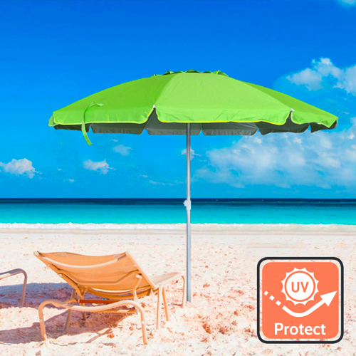 Ombrellone da mare per spiaggia Anti Raggi UV orientabile con sacca  portatile